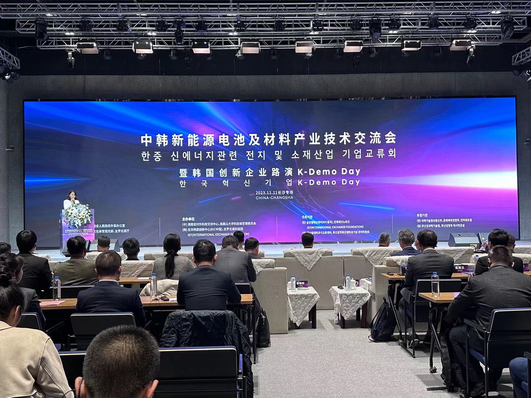 中韓新能源電池及材料產業技術交流會長沙專場順利舉行，深度碰撞技術火花